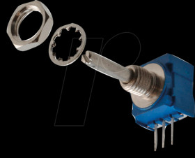 51CAD-E24-A15L Rotary Potentiometer, 10 kOhm, linear, 1/8 "