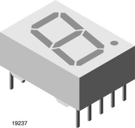 TDSG5150 Standard 7-Segment Display 13 mm