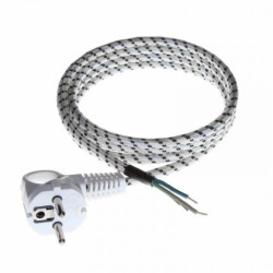 PRZEWOD ZASIL.DO ZELAZKA 2M W BAWELNIE