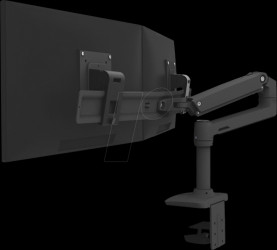 45-489-224 Ergotron LX dual monitor arm up to 27 inches - table bracket SW