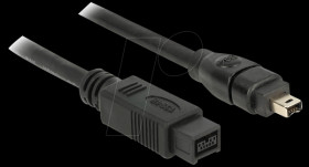 82589 Firewire B 9 Pin plug / 4 Pin plug 2,0 m