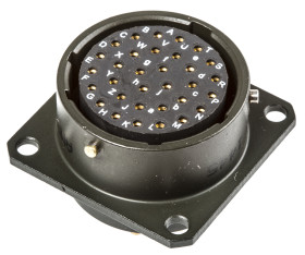 Złącze 32-pinowe Żeński Amphenol Limited Żeński Montaż w puszce MIL-DTL-26482 rozmiar 18