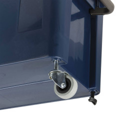 Raaco 113656 Tool Box Wheel Set 4 Rubber Rollers for Compact Models