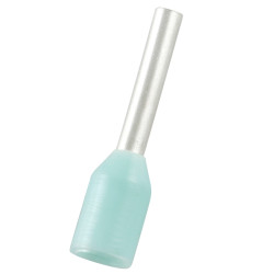 Końcówka kablowa zaciskana 0.34mm² długość 6mm Turkusowy średnica 0.8mm Izolowane RS PRO
