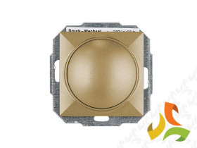 PERŁA Ściemniacz obrotowy regulator oświetlenia złoto metalik SO-1P ABEX