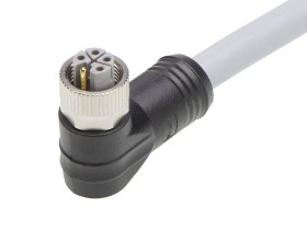 Molex 1205000307 Złącze konfekcjonowane czujnika/aktuatora złącze żeńskie kątowe 1 m Ilość pinów: 5 1 szt. torba