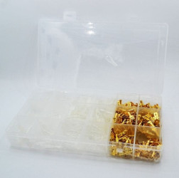 Zestaw konektorów nieizolowanych 2,8 / 4,8 / 6,4 (600szt)