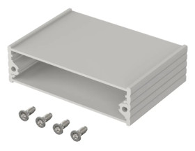 Aluminum enclosure kit, (L x W x H) 71.8 x 50 x 20.4 mm, natural, IP40, 97172050.HMT1