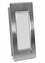 NP-2512 - Panel informacyjny pionowy INOX