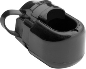 Strain relief for round cable, 6.3 to 7.4 mm, PA, black, 1374