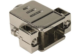 Osłona tylna D-Sub 37 -pinowe Termoplastyczny Proste HARTING C