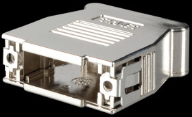 16-001760 D-sub hood, 15-pin, snap-lock