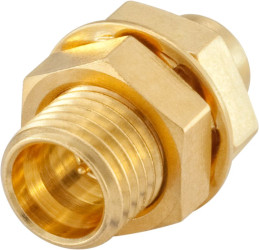 Złącze RF, montaż typu Przegroda czołowa Żeński typ złącza Złącze SMA Lutowane