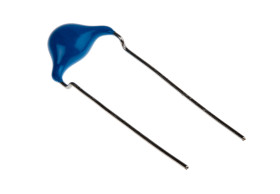 Jednowarstwowy kondensator ceramiczny (SLCC) 1 kV dc, 400 (Y2) V ac, 440 (X1) V ac 3.3nF THT E(JIS) ±20