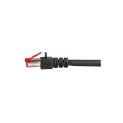 Patchcord SFTP 1m Cat.6 LSZH czarny