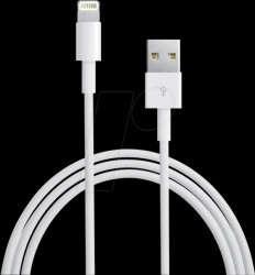 ICOC-APP-8WH1 Sync and charging cable, USB-C -> Lightning, 1 m