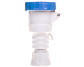 Gniazdo przenośne 3P 16A 230V niebieskie IP66/IP67/IP68/IP69 6H IEC 309 HP GW62026H