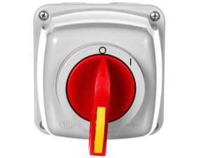 Łącznik krzywkowy 0-I 3P 80A w obudowie na kłódkę IP65 ŁK 63-13/5 926307