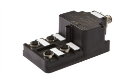 Moduł Logiczny 42X122x60mm And 4-Krotny 10-30V Złącze M12 Żeńskie 4-Pinowe...