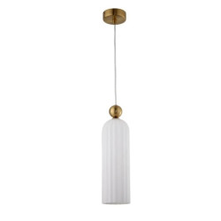 Lampa wisząca Piega 1 biała LP-939/1P white Light Prestige