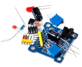 NE555 - DIY - Wave Pulse Generator Module - Waveform Generator Kit