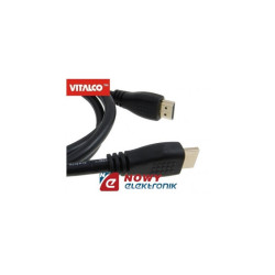 Kabel HDMI 12m v1.4 HDK48 czarne VITALCO