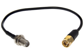 Konektor antenowy AT-SMAm-20-SMAf