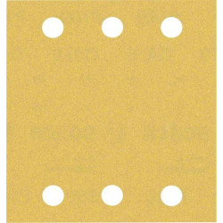Bosch 2608901658 EXPERTC470 Sandpaper 180Grit 107x115mm Hook and Loop 50 Pack