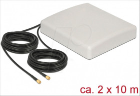 89891 LTE MIMO Antenna SMA RG-58 10 m white outdoor