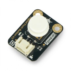 DFRobot Gravity - cyfrowy przycisk Tact Switch - biały