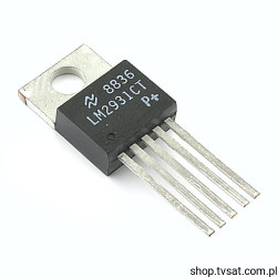 LM2931CT ADJ 0.1A Regulator ON-OFF TO220-5 NSC