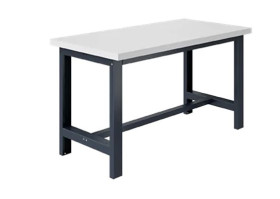 Stół warsztatowy Tak maks. obciążenie: 300kg Stoł roboczy Sklejka, Stal wys. 38mm