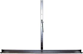 Wieszak ścienny na rower Eufab, 150 x 96 cm, maks. 20 kg