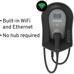 myenergi ZAPPI-2H22TB-G Zappi v2.1 - 7.2kW-22kW Multiphase, Tethered, Black