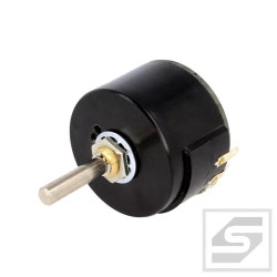 Potencjometr DOW-101-455 220R; 4W; 6mm; 25P-1; drutowy; UNITRA-TELPOD