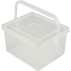 TruComponents TC-QBS-400 Assortment Box 135 x 110 x 80mm - 4 Fixed Compartments