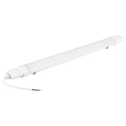 Oprawa sufitowa 60cm LED 18W 1500lm 6500K IP65 biała bez zawiesi barwa CW biała zimna MASTER LED