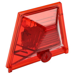 Sygnalizator akustyczny z lampą sygnalizacyjną Czerwony IP69