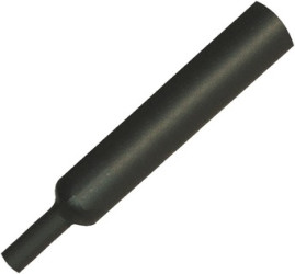 Heatshrink tubing, 3:1, (19/6 mm), PO, crosslinked, black, 07470075010