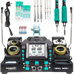 Stacja lutownicza Yihua 982D-II 2w1 kolbowa (groty C245, C210) do SMD