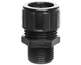 Dławnica do węża osłonowego M20 IP65 SILVYN MPC M20/1 czarna 55502462 /10szt./