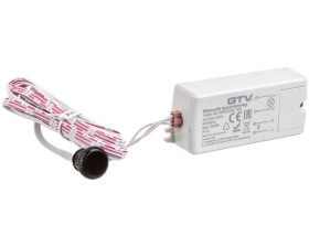 Włącznik bezdotykowy jednobiegowy do drzwi przesuwnych max. 500W AC 220-240V 50/60Hz IP20 czarny sensor AE-WBEZDB-10S