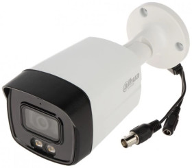 Kamera HD 4w1, bullet, 5Mpix, obiektyw 3,6mm, Fullcolor, WDR, mikrofon, światło białe do 40m, IP67, 12VDC