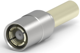 SMB plug 50 Ω, RG-174, RG-316, crimp connection, straight, 5414946-2