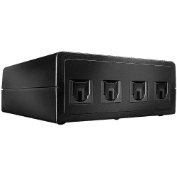 LINDY 70437 Toslink switch Optical Audio 3x1 Selector Black