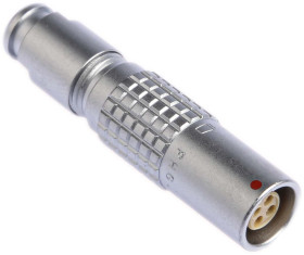 Złącze wielostykowe przemysłowe 4-pinowe Montaż na kablu Gniazdo LEMO