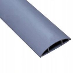 Listwa maskująca przewody TV maskownica uniwersalna napodłogowa naścienna 75x18mm szara 2m