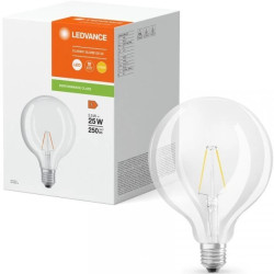 Żarówka LED Globe E27 G125 2,5W = 25W 250lm 2700K Ciepła 300 Filament LEDVANCE