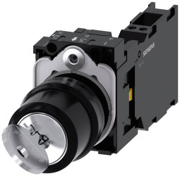 Siemens 3SU11004BF213TA0 3SU1100-4BF21-3TA0 Przełącznik kluczykowy 1 szt.