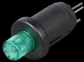 0041.9146.5127 Button, 1-pin NO contact, illuminated, green